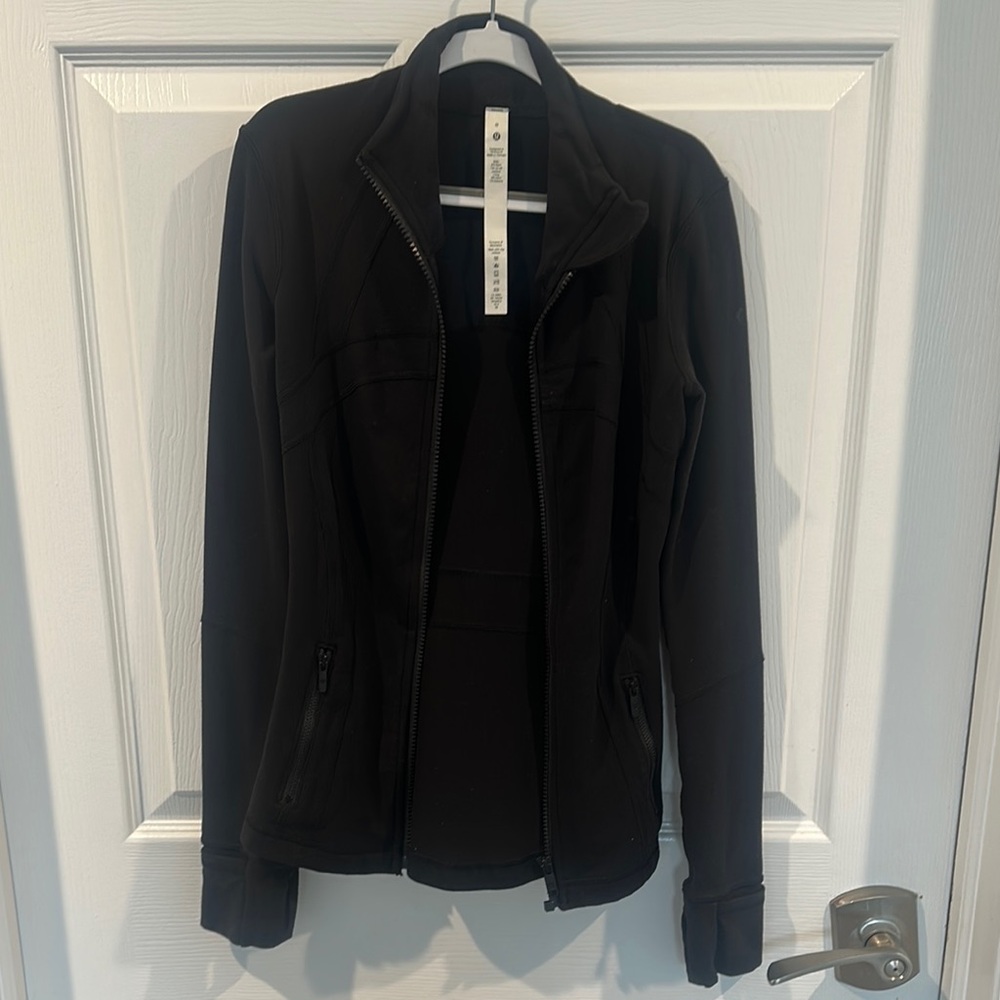 Lululemon Athletica Black Utility Jacket with Relaxed Fit